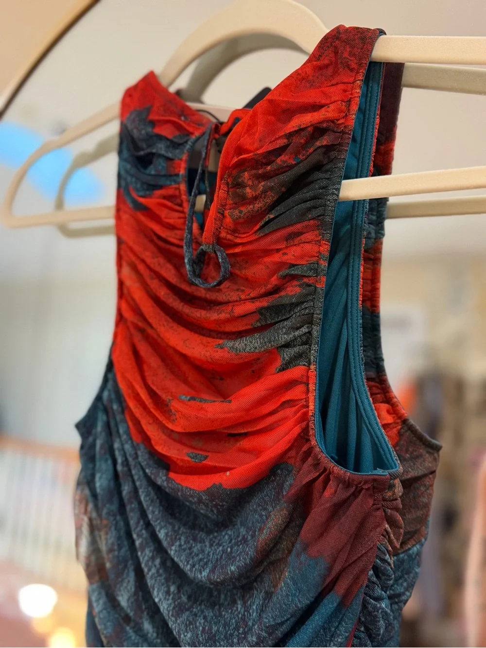 Andrea Iyamah Kasi Mesh Mini Dress ~ Size XS ~ NWT - Picture 9 of 10